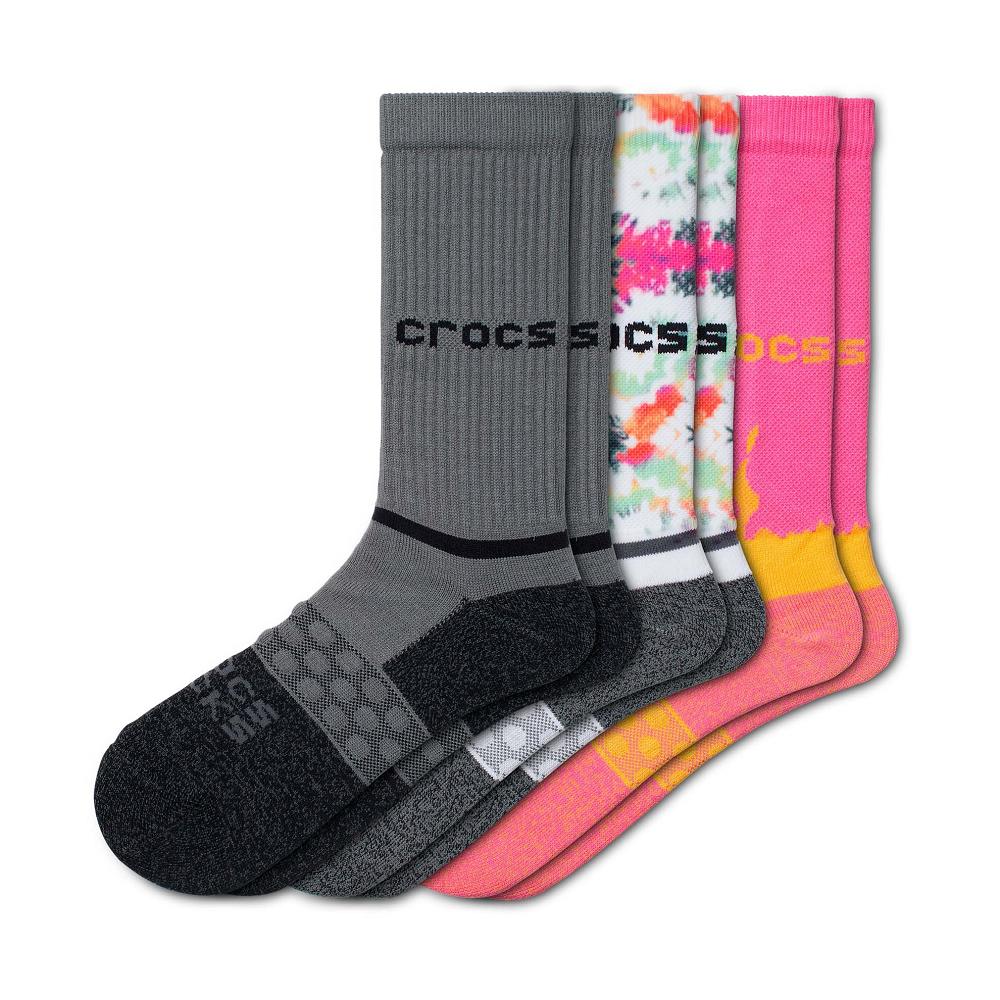 Crocs Adult Crew 3 Pack Πολύχρωμο | 2196038Ελλαδα -BM
