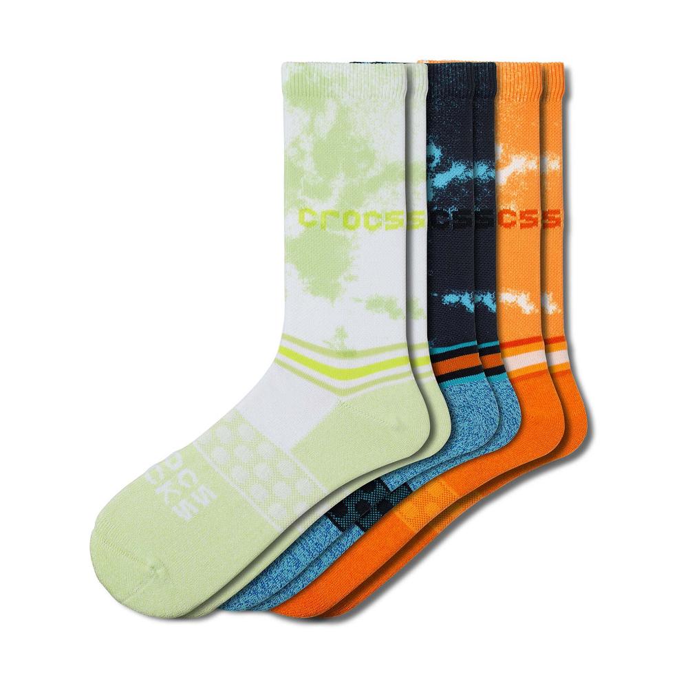 Crocs Adult Crew Seasonal Dye 3 Pack Πολύχρωμο | 8729103Ελλαδα -VN