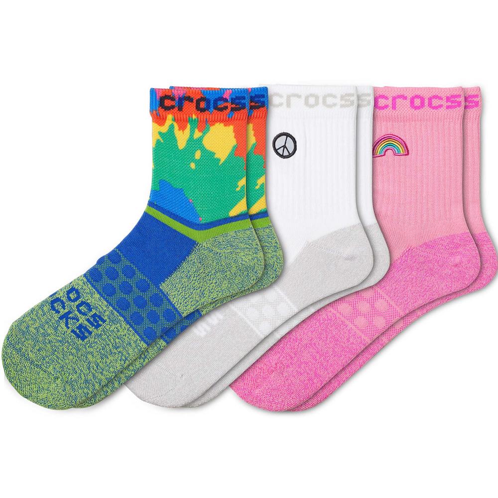 Crocs Adult Quarter Graphic 3Ελλαδα -Pack ροζ | 5361097Ελλαδα -YX