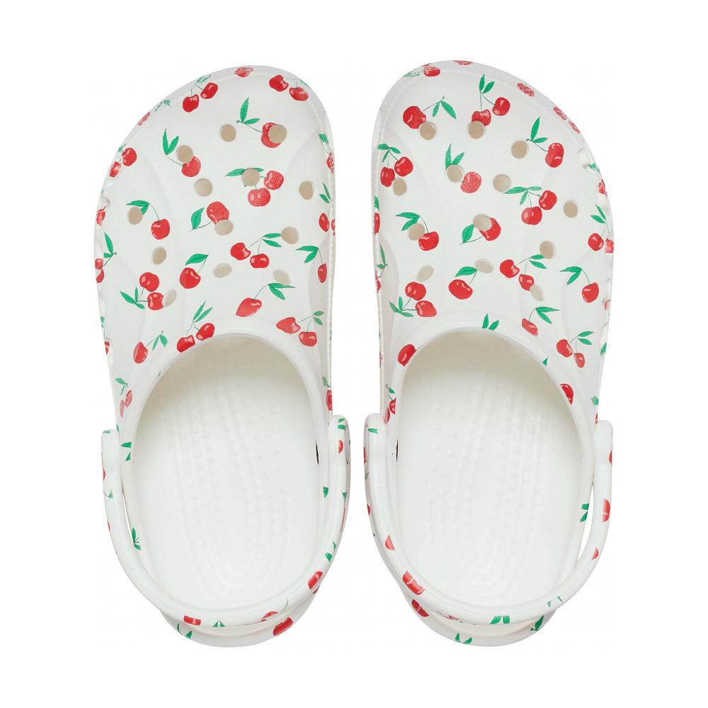 Crocs Baya Seasonal Printed ασπρα ροζ | 0239478Ελλαδα -NS
