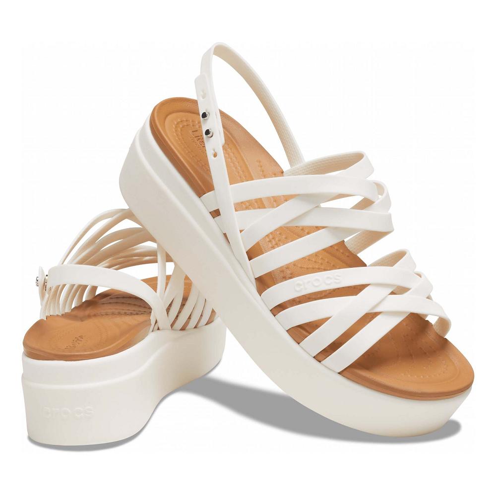 Crocs Brooklyn strappy Low ασπρα | 9867205Ελλαδα -DN
