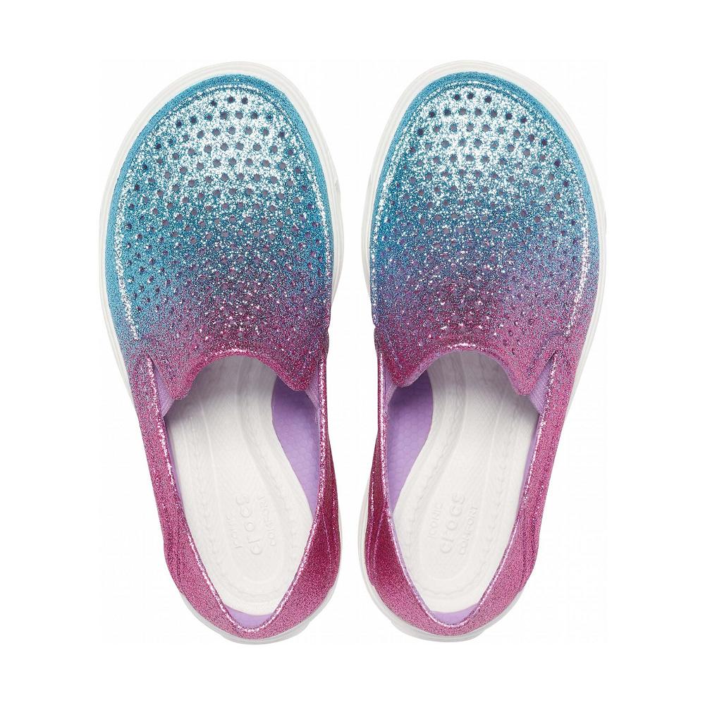 Crocs CitiLane Roka Glitter SlipΕλλαδα -On ανοιχτο τυρκουάζ ροζ | 3709251Ελλαδα -SG