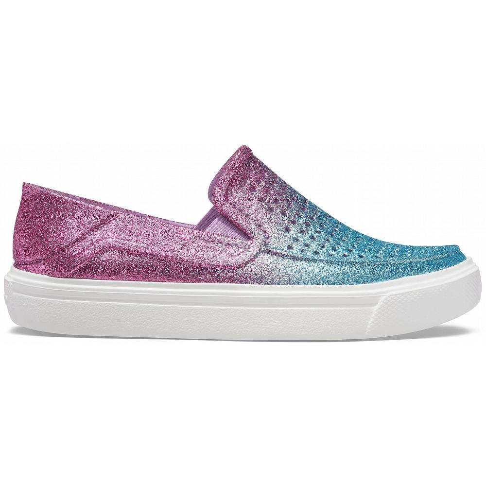 Crocs CitiLane Roka Glitter SlipΕλλαδα -On ανοιχτο τυρκουάζ ροζ | 3709251Ελλαδα -SG