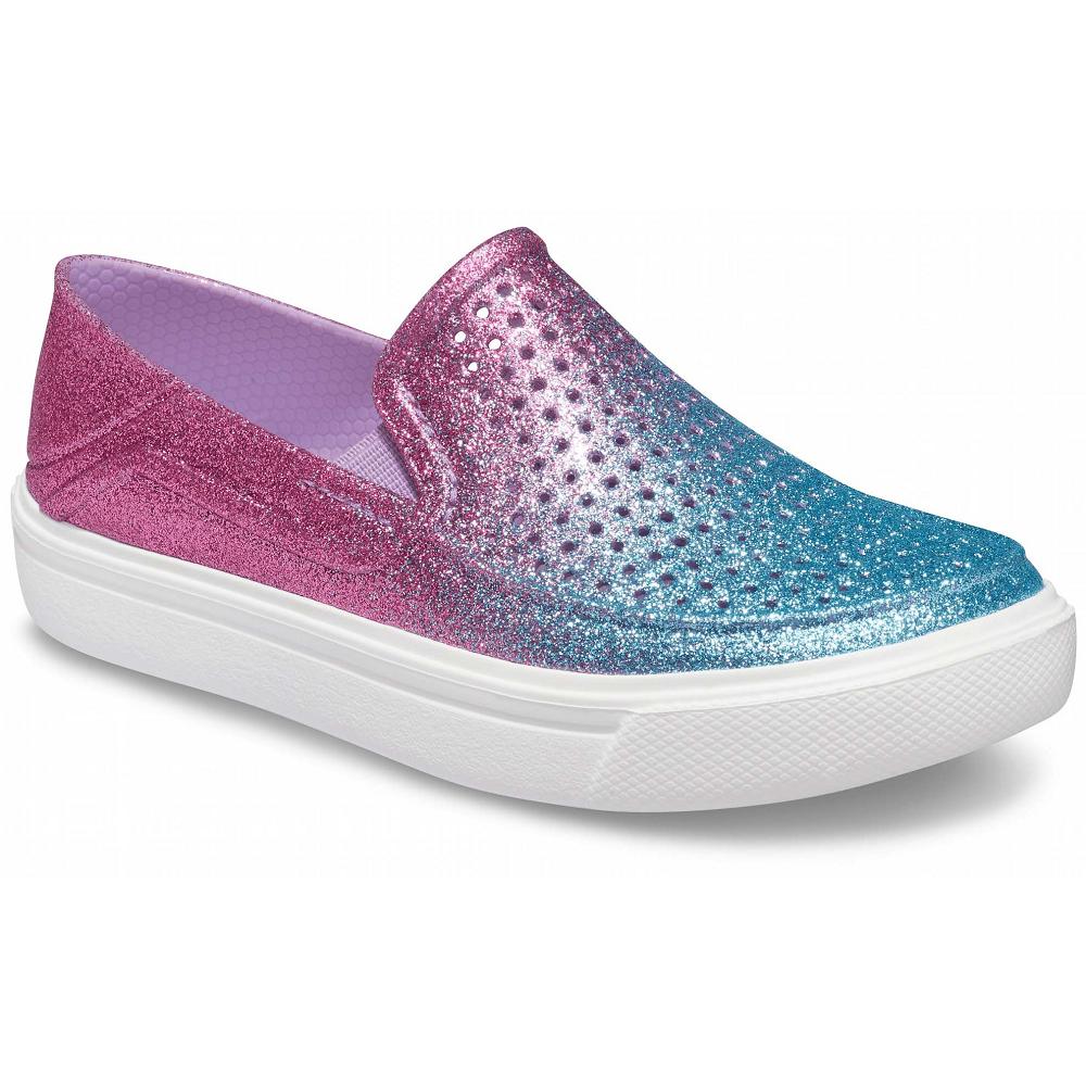 Crocs CitiLane Roka Glitter SlipΕλλαδα -On ανοιχτο τυρκουάζ ροζ | 3709251Ελλαδα -SG
