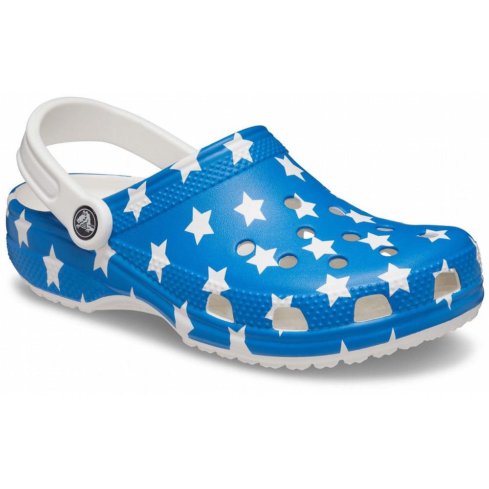 Crocs Classic American Flag μπλε | 1753986Ελλαδα -LB