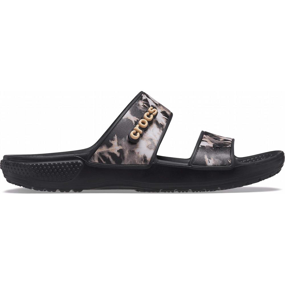 Crocs Classic Bleach Dye μαυρα | 4328719Ελλαδα -NK