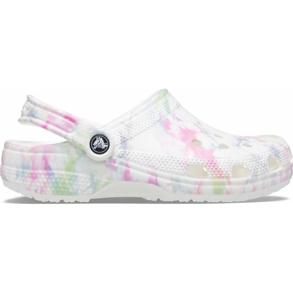 Crocs Classic Bleach Dye ασπρα Πολύχρωμο | 9753462Ελλαδα -RT