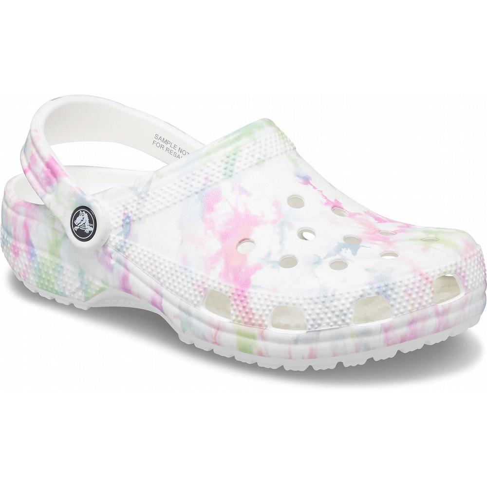 Crocs Classic Bleach Dye ασπρα Πολύχρωμο | 9753462Ελλαδα -RT
