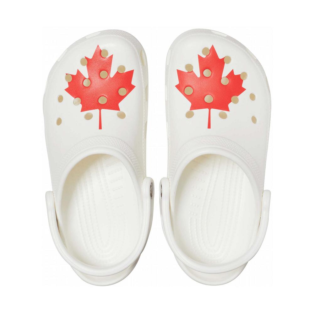 Crocs Classic Canadian Flag ασπρα | 0864529Ελλαδα -AE