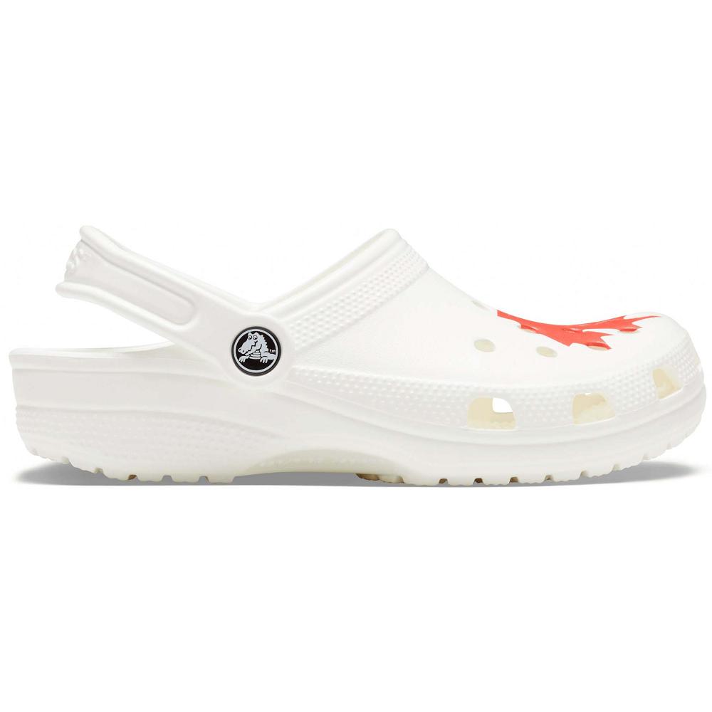 Crocs Classic Canadian Flag ασπρα | 0864529Ελλαδα -AE