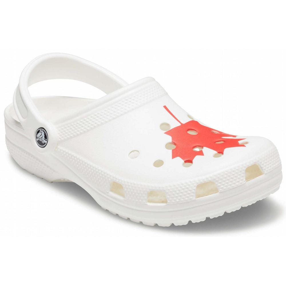 Crocs Classic Canadian Flag ασπρα | 0864529Ελλαδα -AE