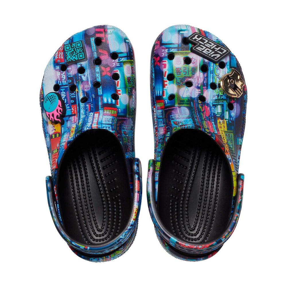 Crocs Classic Cyber Nights Πολύχρωμο | 0743652Ελλαδα -UH