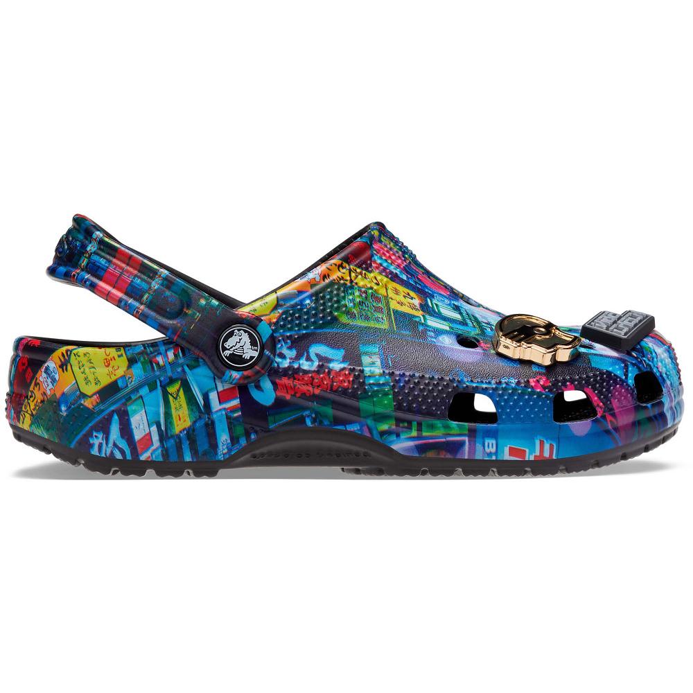 Crocs Classic Cyber Nights Πολύχρωμο | 0743652Ελλαδα -UH