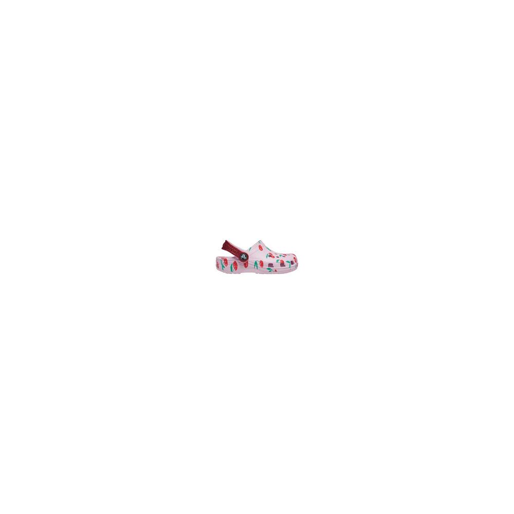 Crocs Classic Food Print ροζ | 6107985Ελλαδα -VC