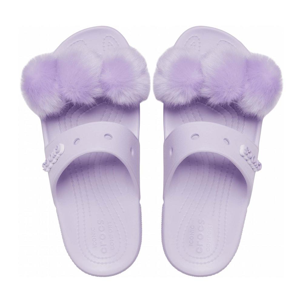 Crocs Classic Fur Sure μωβ | 2987160Ελλαδα -UT