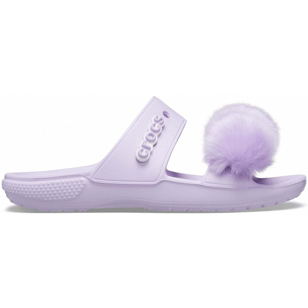 Crocs Classic Fur Sure μωβ | 7026839Ελλαδα -YI