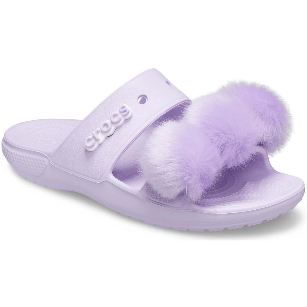 Crocs Classic Fur Sure μωβ | 7026839Ελλαδα -YI