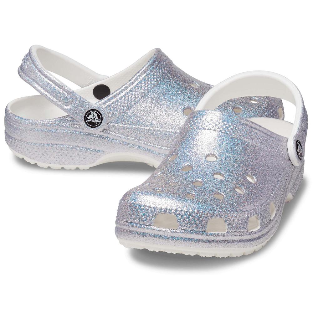 Crocs Classic Glitter ασημι | 5086472Ελλαδα -SV