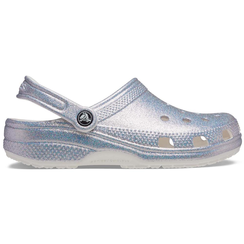 Crocs Classic Glitter ασημι | 5086472Ελλαδα -SV