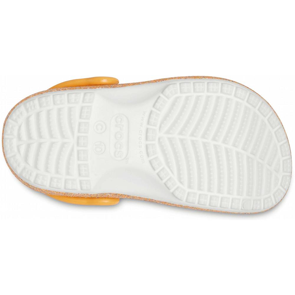 Crocs Classic Glitter χρυσο χρωμα | 2407539Ελλαδα -LC
