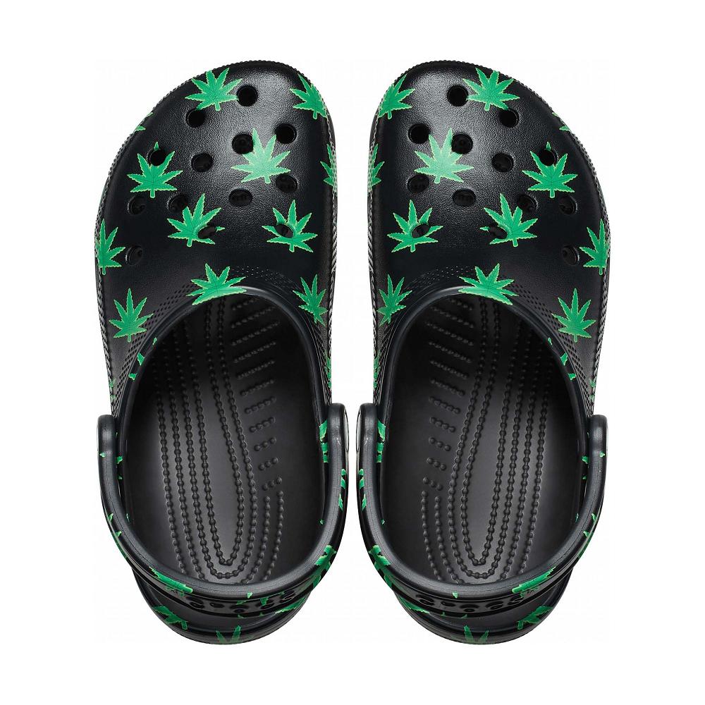 Crocs Classic Hemp Leaf μαυρα | 9032468Ελλαδα -YJ
