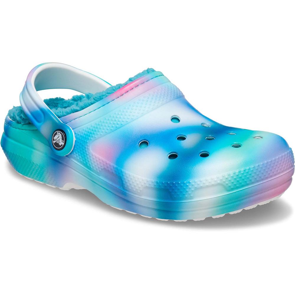 Crocs Classic Lined Solarized τυρκουάζ Πολύχρωμο | 2857610Ελλαδα -QU