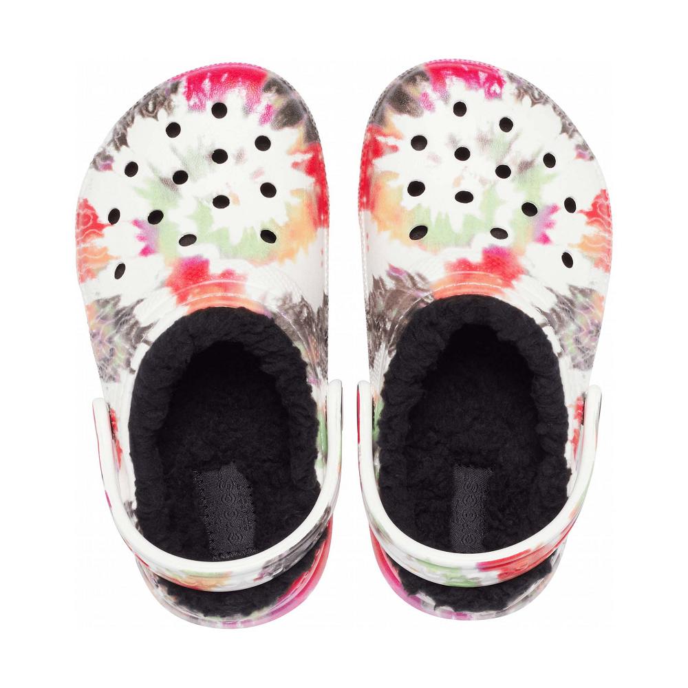 Crocs Classic Lined TieΕλλαδα -Dye Graphic ασπρα Πολύχρωμο | 1083657Ελλαδα -HC