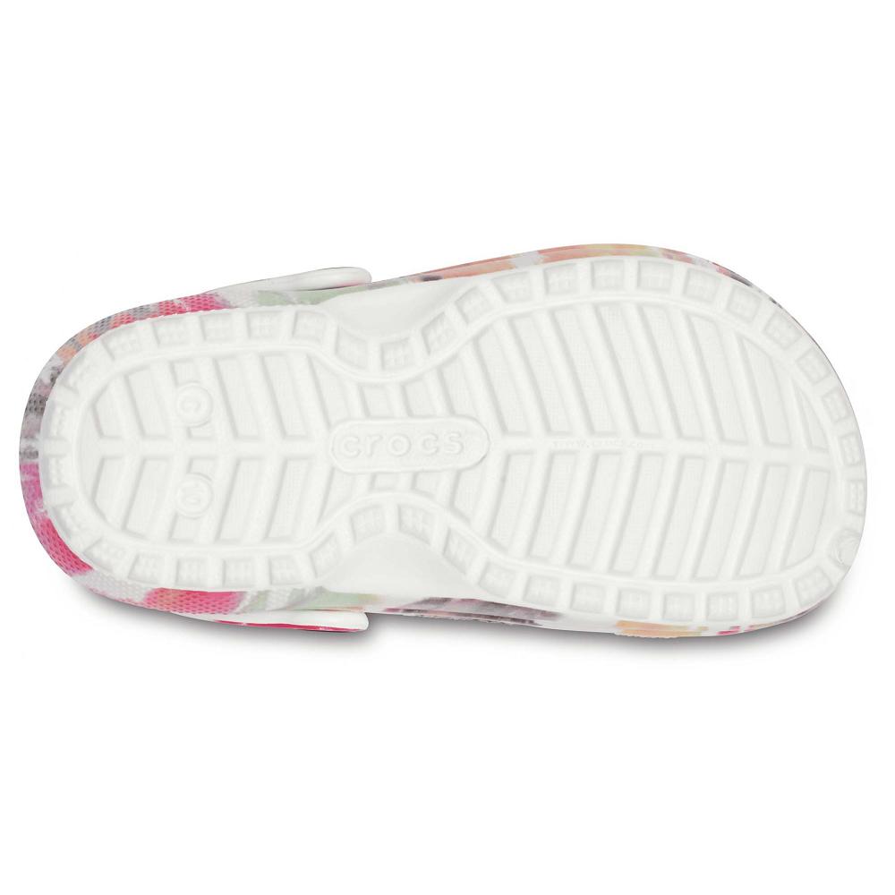 Crocs Classic Lined TieΕλλαδα -Dye Graphic ασπρα Πολύχρωμο | 1083657Ελλαδα -HC
