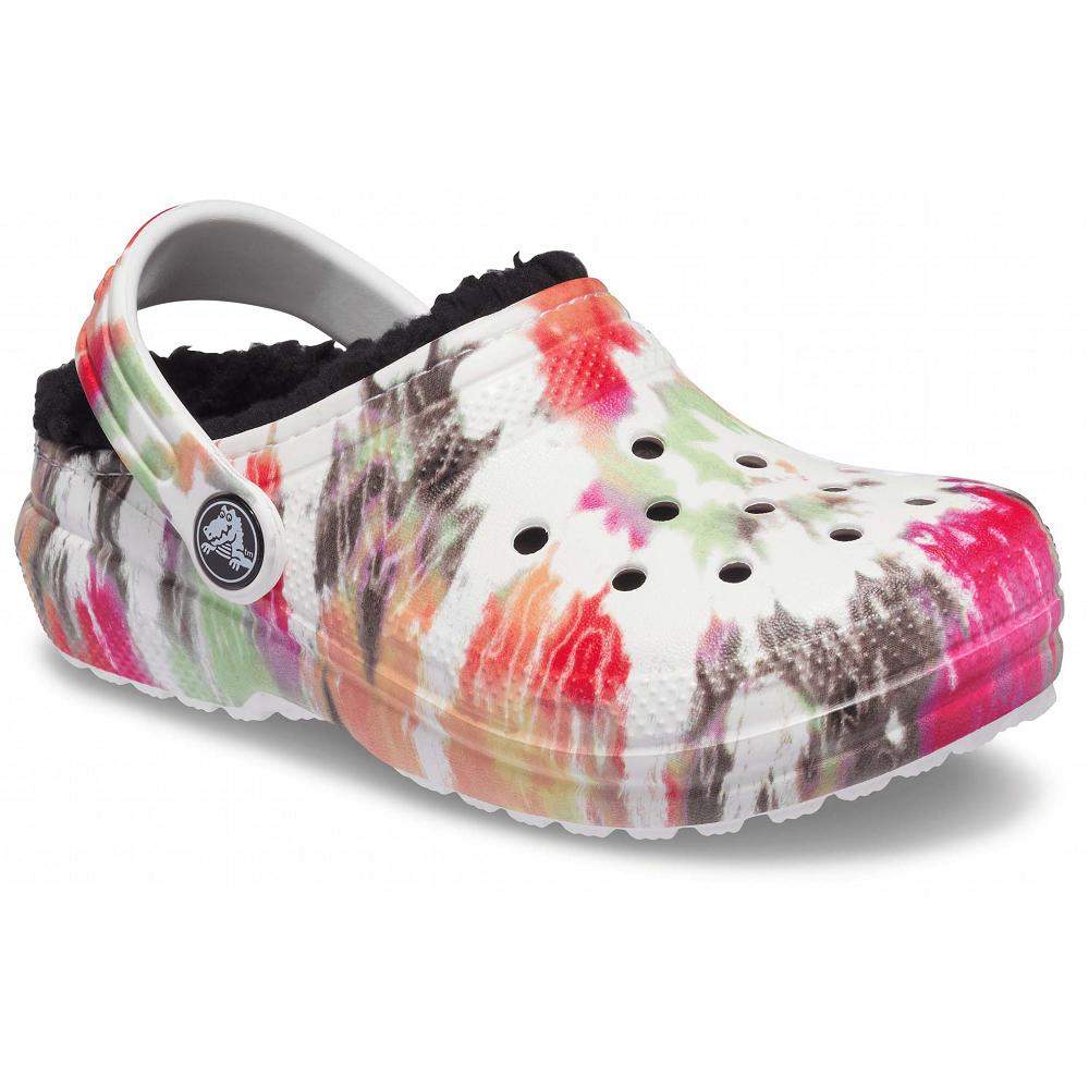 Crocs Classic Lined TieΕλλαδα -Dye Graphic ασπρα Πολύχρωμο | 1083657Ελλαδα -HC