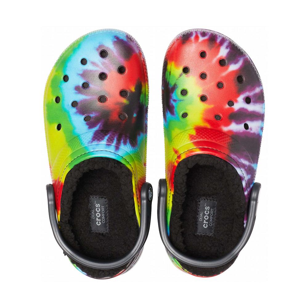 Crocs Classic Lined TieΕλλαδα -Dye μαυρα Πολύχρωμο | 2567813Ελλαδα -LN