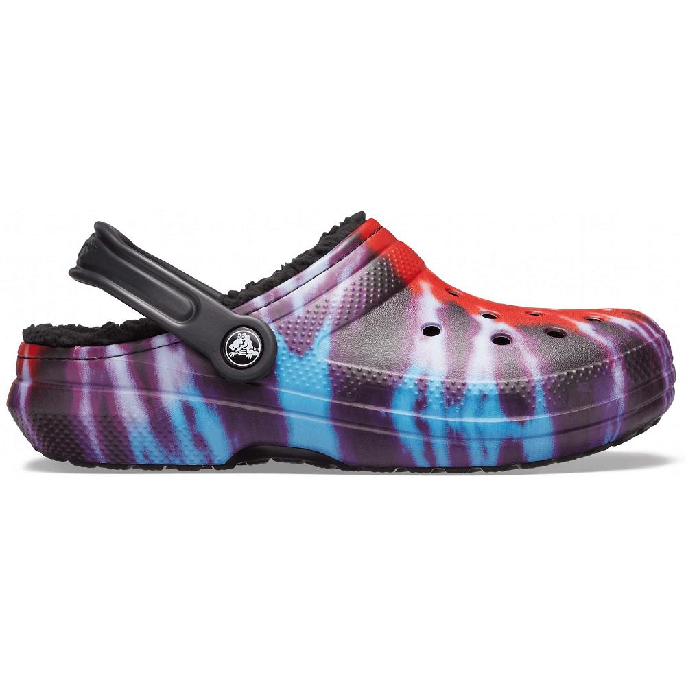 Crocs Classic Lined TieΕλλαδα -Dye μαυρα Πολύχρωμο | 2567813Ελλαδα -LN