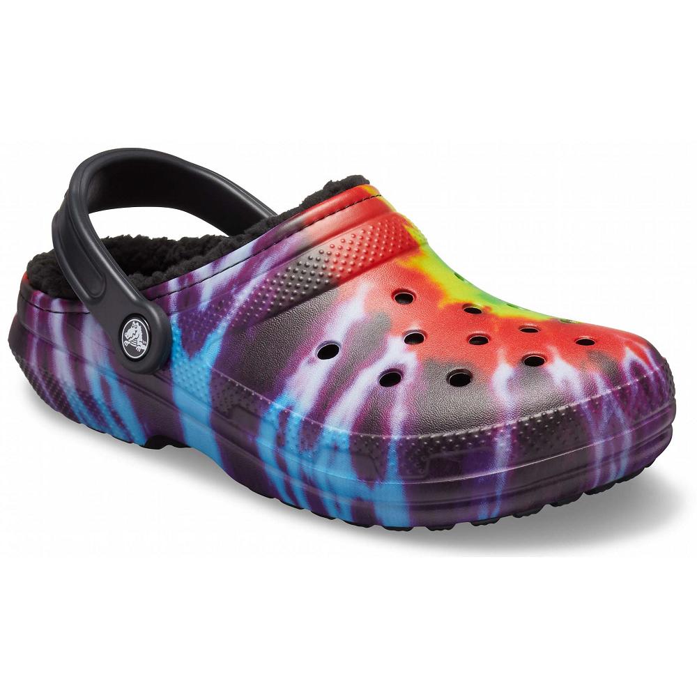 Crocs Classic Lined TieΕλλαδα -Dye μαυρα Πολύχρωμο | 2567813Ελλαδα -LN
