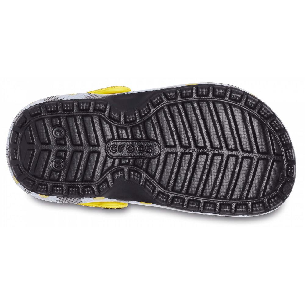 Crocs Classic Lined Vacay Vibes μαυρα ασπρα | 0714693Ελλαδα -DW