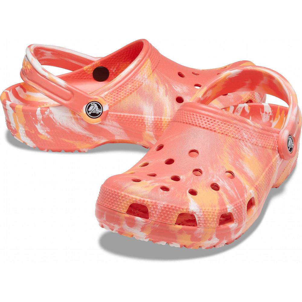 Crocs Classic Marbled ροζ | 3985410Ελλαδα -EX