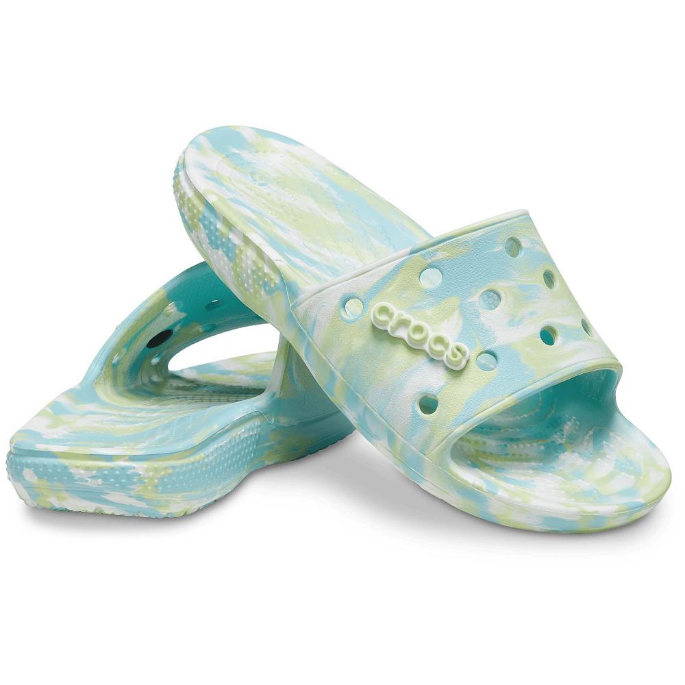Crocs Classic Marbled τυρκουάζ | 9248673Ελλαδα -HO