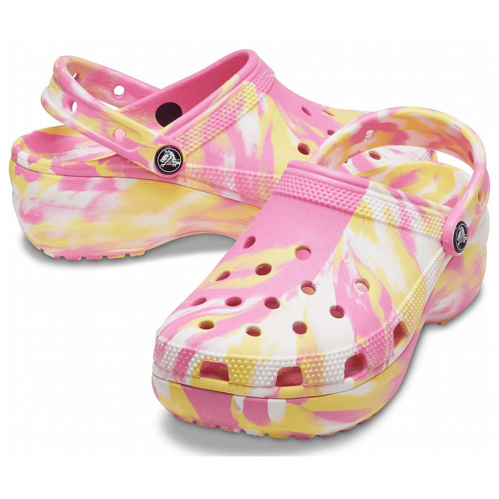 Crocs Classic Marbled ροζ Πολύχρωμο | 0589261Ελλαδα -RT