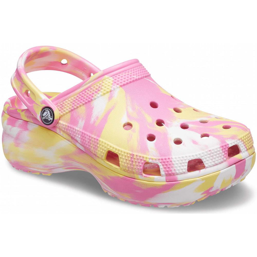 Crocs Classic Marbled ροζ Πολύχρωμο | 0589261Ελλαδα -RT
