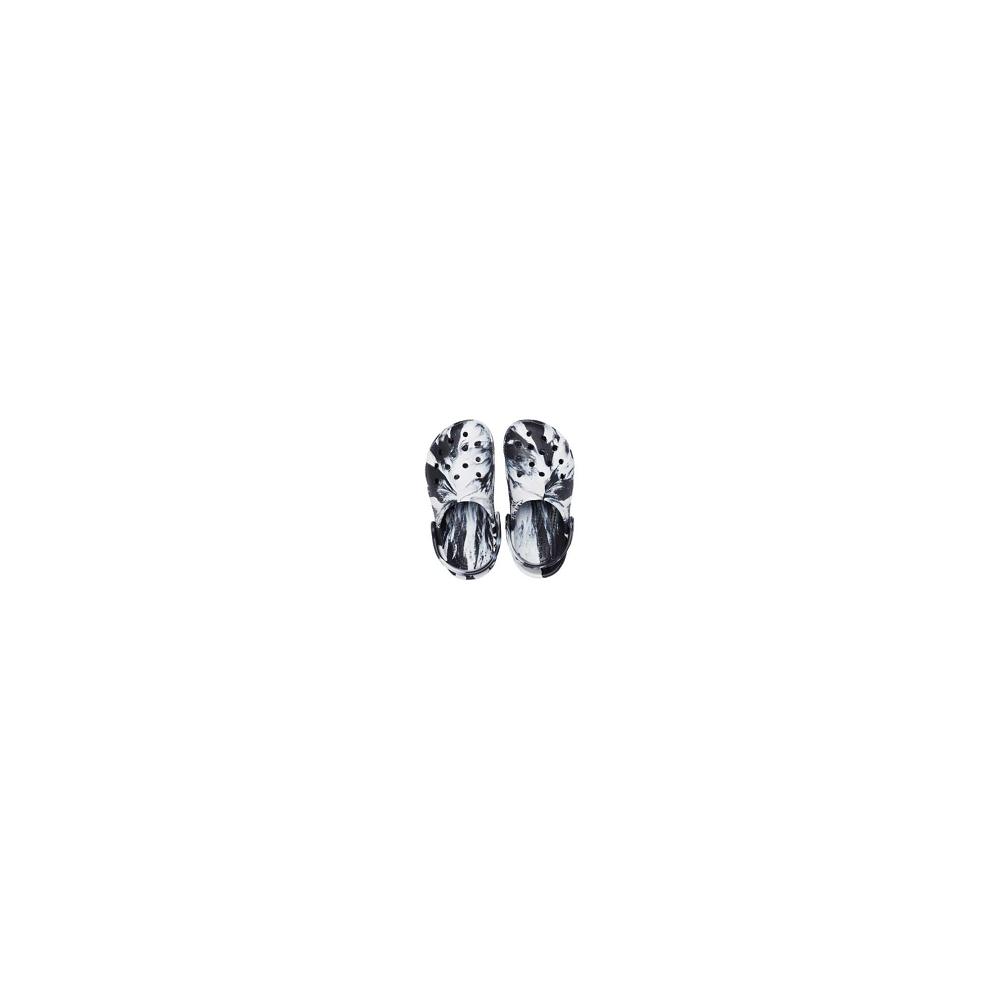 Crocs Classic Marbled μαυρα ασπρα | 5917468Ελλαδα -WO