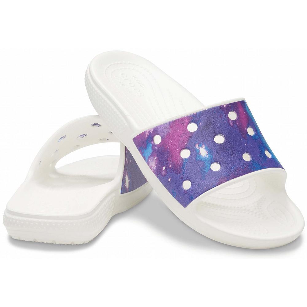 Crocs Classic Out of This World ασπρα μωβ | 7562018Ελλαδα -BS