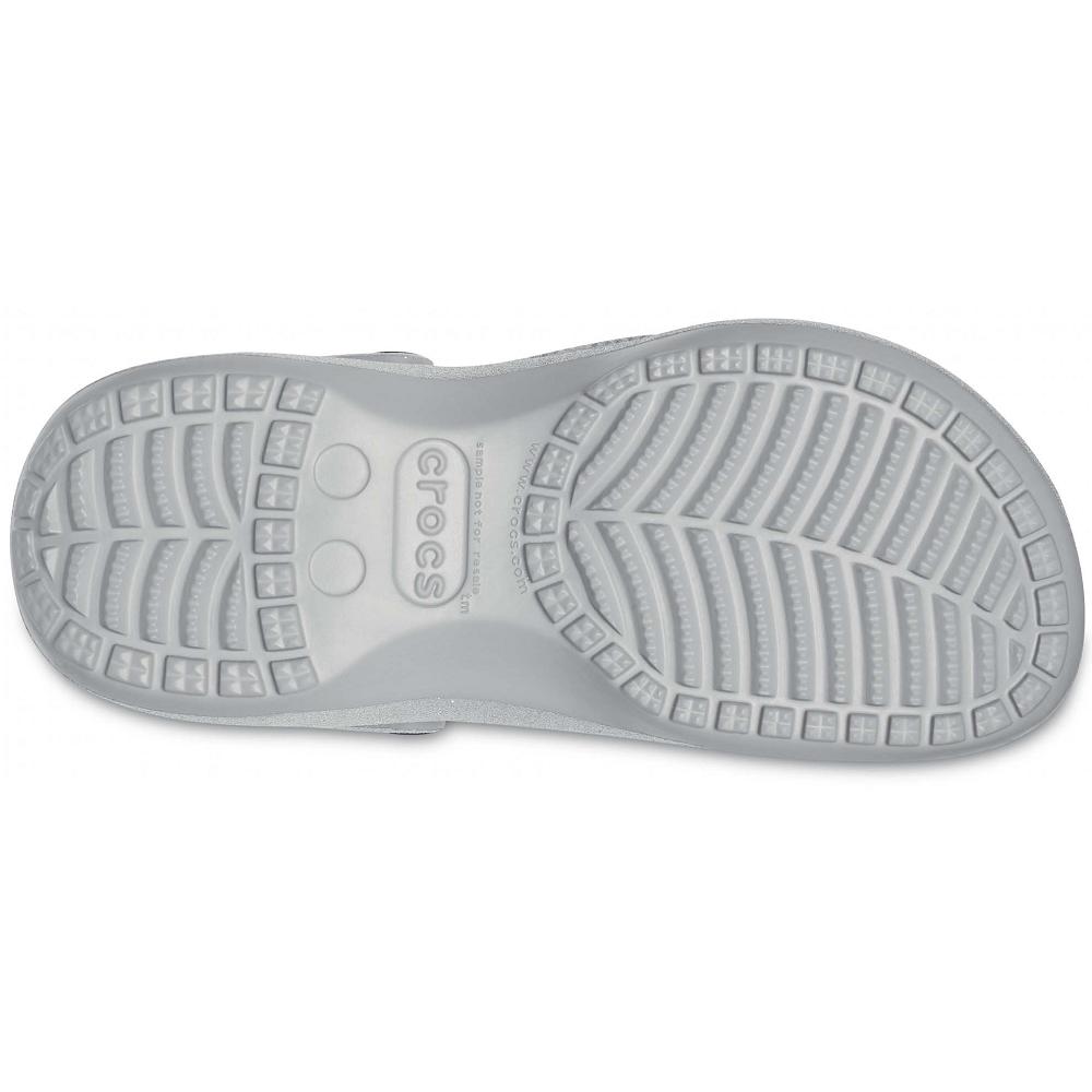 Crocs Classic Platform Glitter ασημι | 5914270Ελλαδα -OW