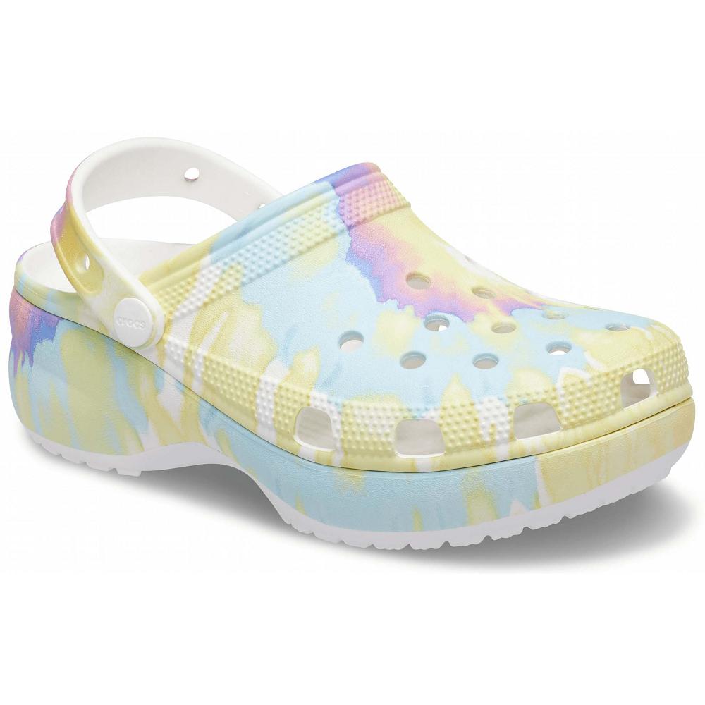 Crocs Classic Platform TieΕλλαδα -Dye Graphic Πολύχρωμο | 1657234Ελλαδα -QD