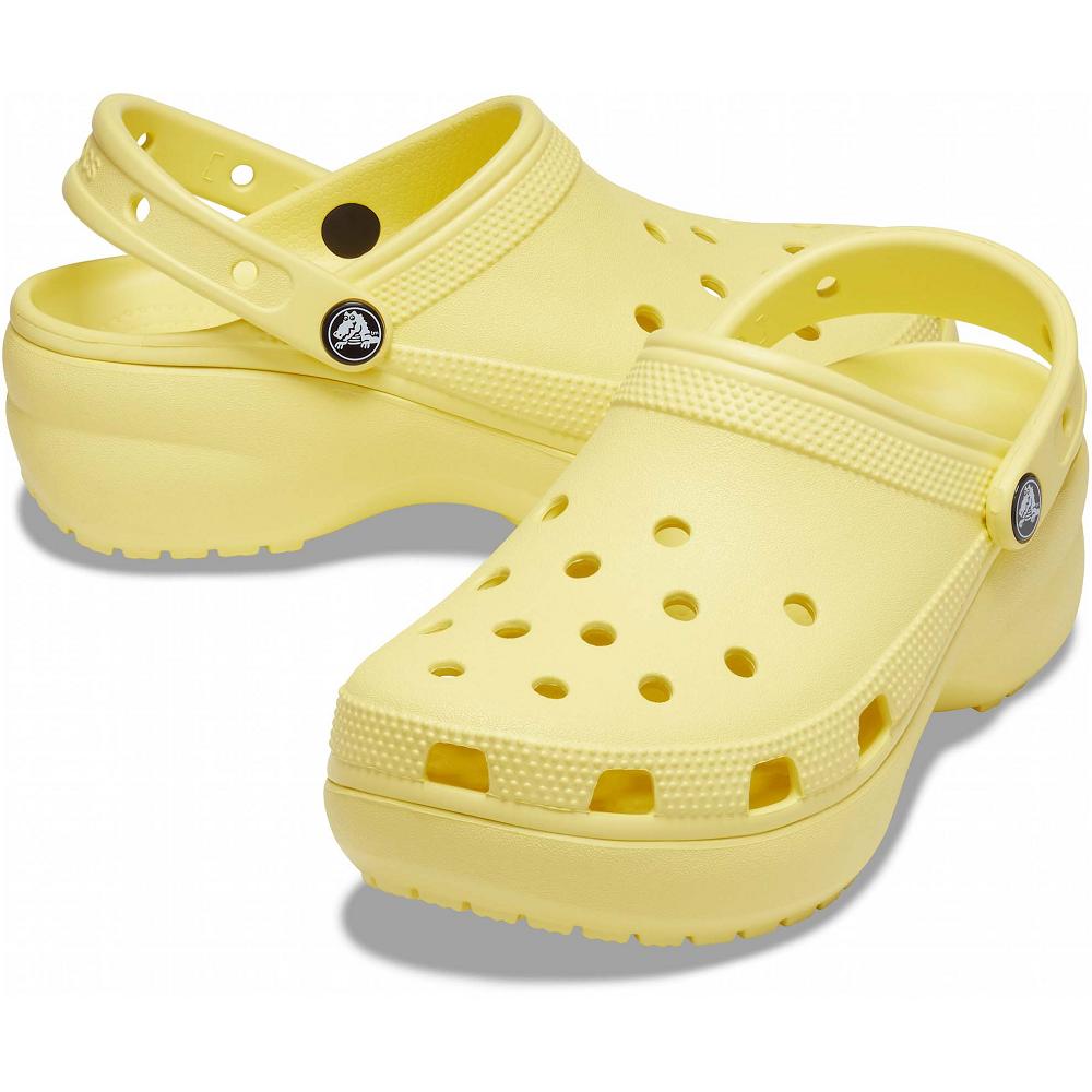 Crocs Classic Platform κίτρινα | 0163854Ελλαδα -AT
