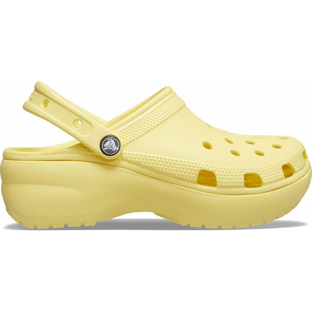 Crocs Classic Platform κίτρινα | 0163854Ελλαδα -AT