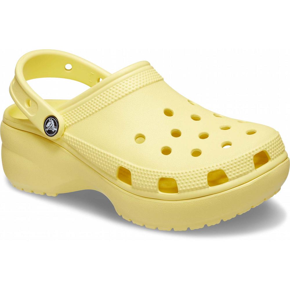 Crocs Classic Platform κίτρινα | 0163854Ελλαδα -AT