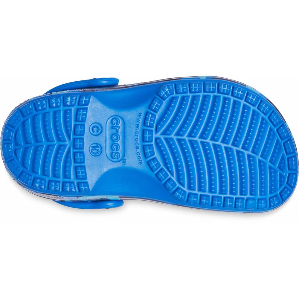 Crocs Classic Printed μπλε | 0178962Ελλαδα -LG