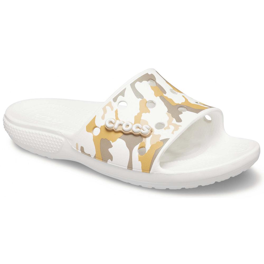 Crocs Classic Printed ασπρα | 3510748Ελλαδα -WL
