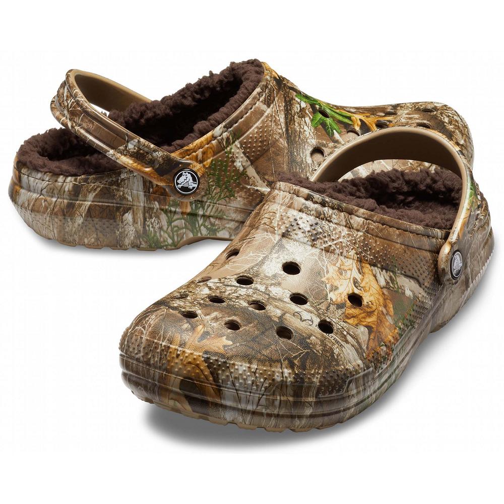 Crocs Classic Realtree Edge® Lined καφε | 4736098Ελλαδα -KX