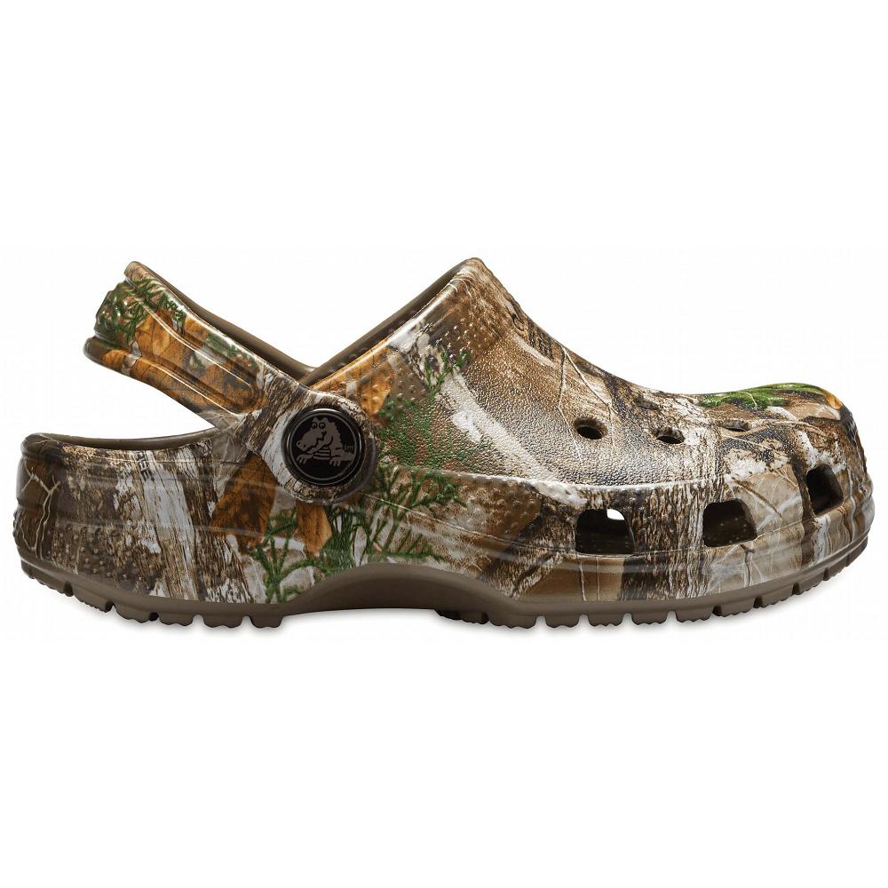 Crocs Classic Realtree Edge® γκρι καφε | 9482356Ελλαδα -XS