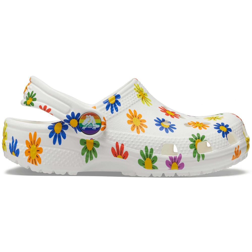 Crocs Classic Seasonal Print ασπρα Πολύχρωμο | 4035681Ελλαδα -CX