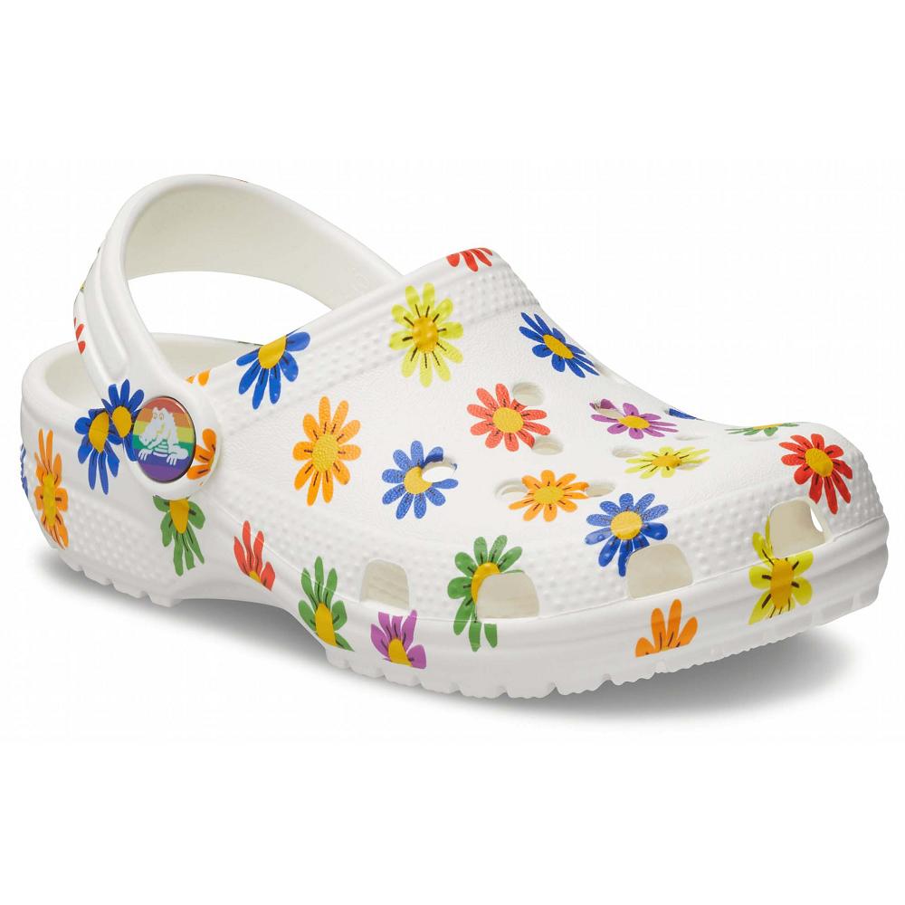 Crocs Classic Seasonal Print ασπρα Πολύχρωμο | 4035681Ελλαδα -CX